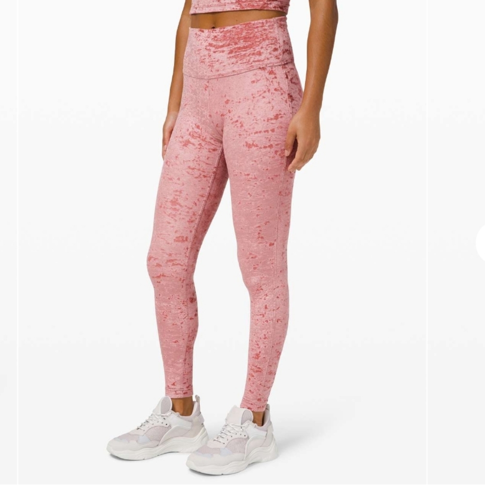 Lululemon Wunder Lounge High-Rise Tight 28" *Crush
